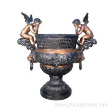 Garden Decoration Bronze Vase for Sale